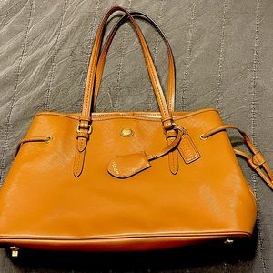 Coach bag. New, never used. Brown.